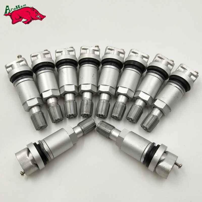 

Aroham 10pcs/lot TPMS Tire Valve For Land Rover Range Rover Tyre Pressure Monitoring System Sensor Repair Kit