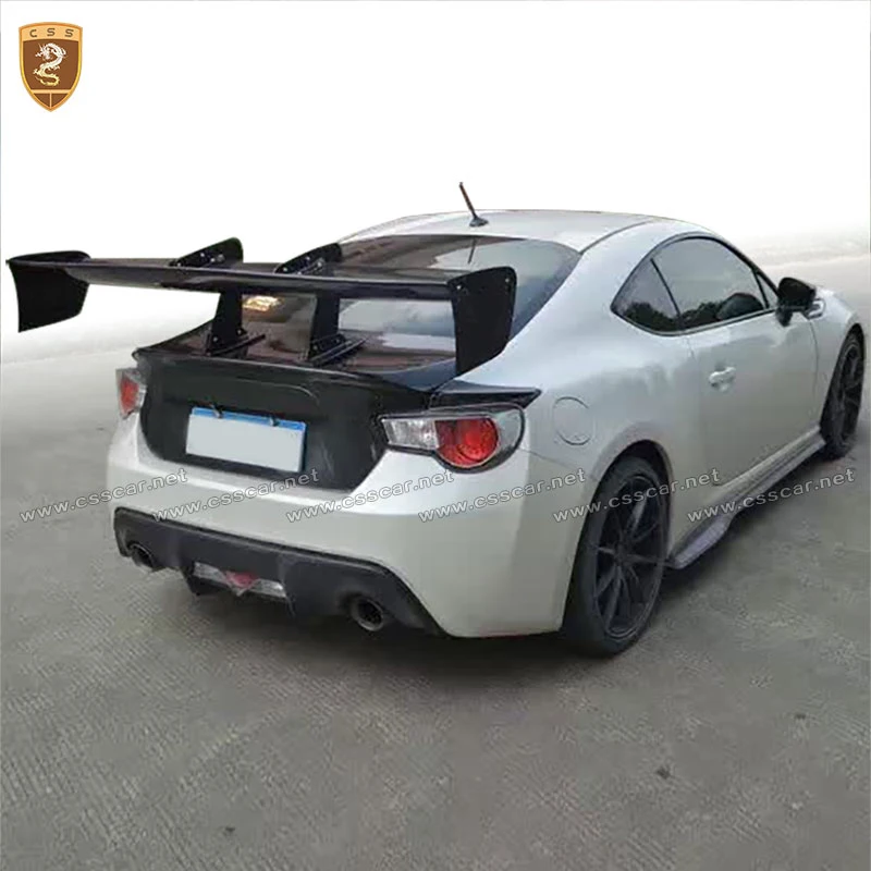 Настоящий спойлер из углеродного волокна GT для Toyota Gt 86 Subaru brz V стиль задний