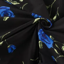 Women Vintage Dress Rose Floral Print 50s 60s Rockabilly Ruched Elegant Sleeveless Casual Sexy Tunic Evening Party Dresses