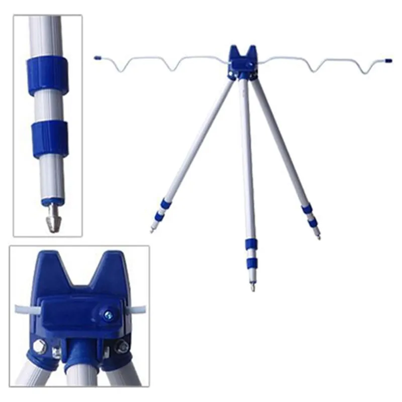Максимальная длина 120 см Удочки штатив подставка отдых для морского пляжа грубого берегового пирса снасти телескопические