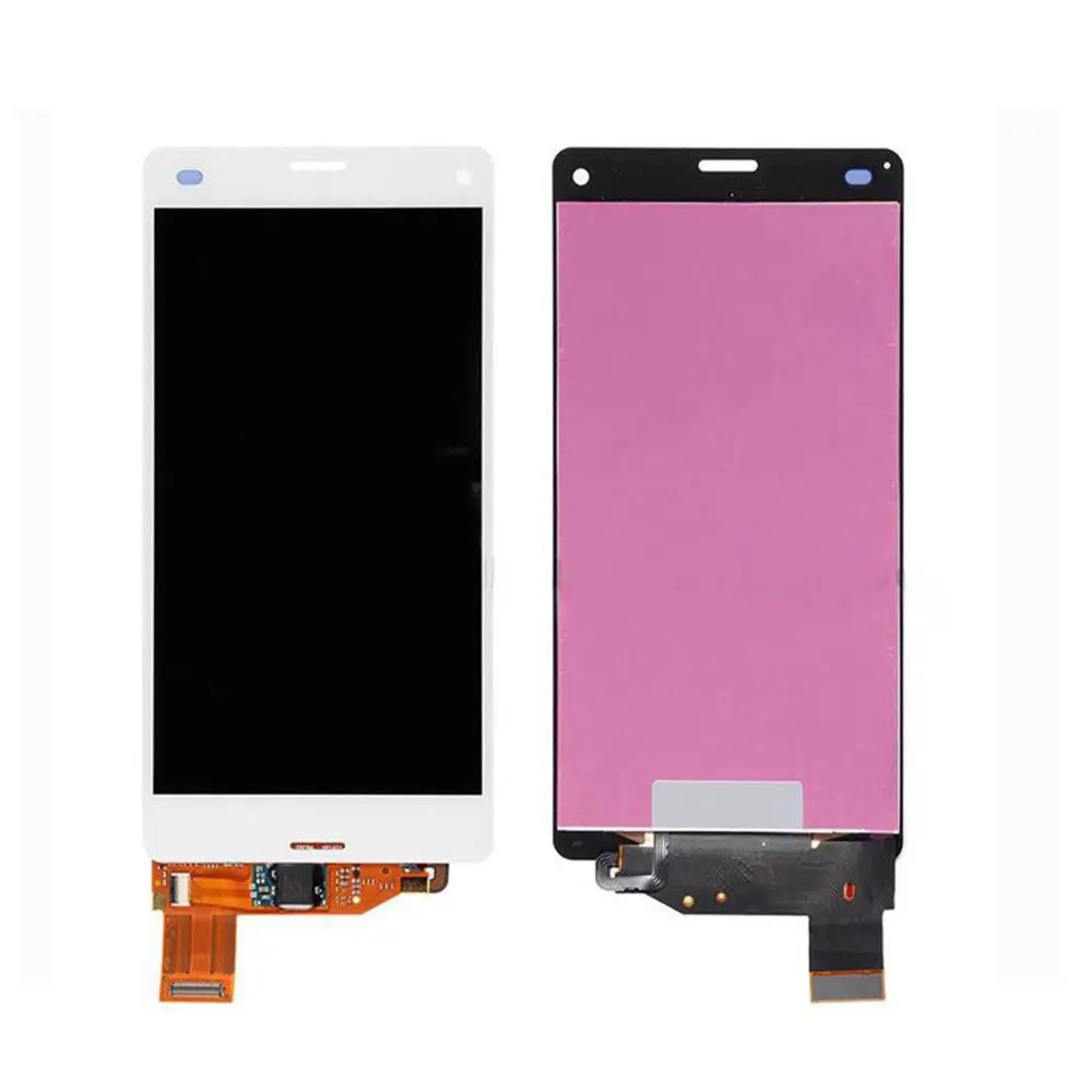 

YUEYAO For Sony Xperia Z3 Mini Compact D5803 D5833 Touch Screen Digitizer Sensor Glass Panel+LCD Display Monitor Module Assembly