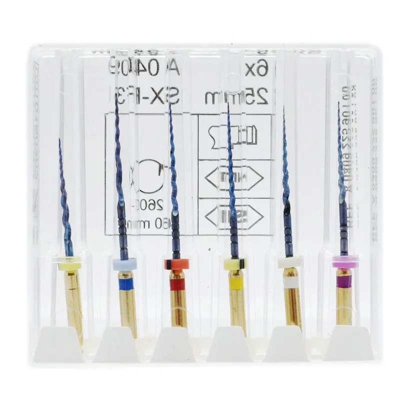 Зубные роторные Супер Файлы синие файлы роторные файлы niti активация тепла эндодонтические файлы использовать для корневого канала