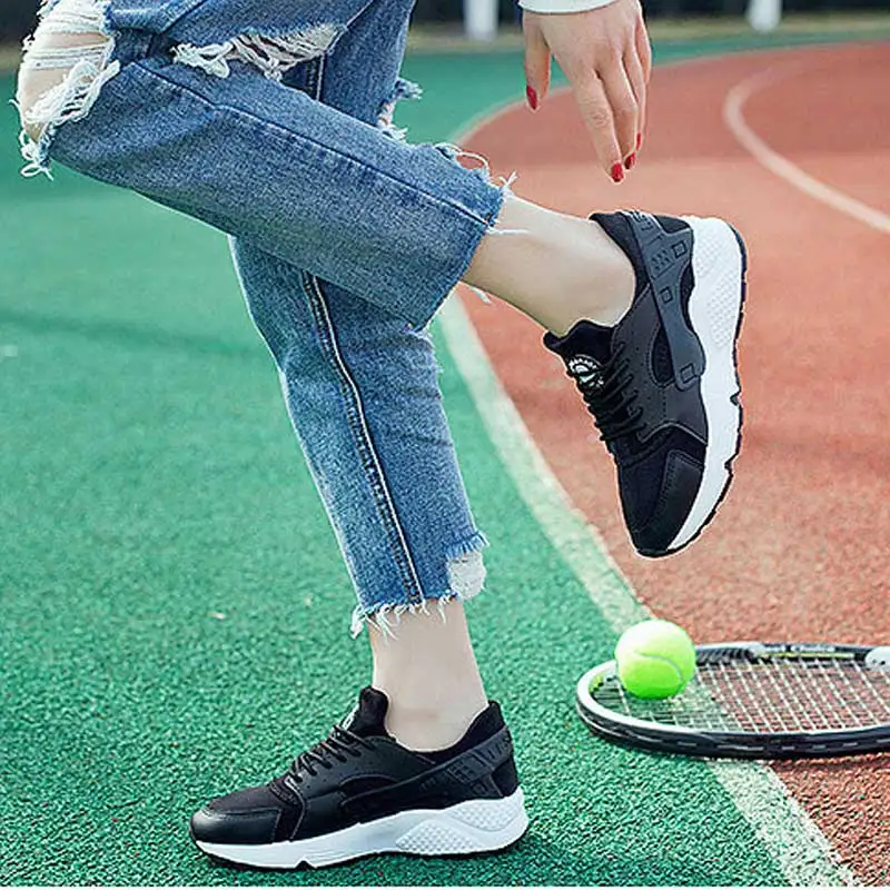 Модная обувь из вулканизированной кожи кроссовки женские повседневная Basket Femme