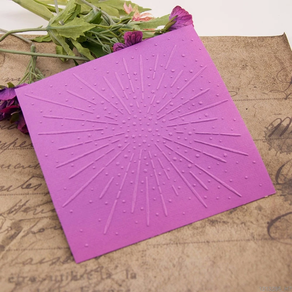 Пластиковый с тиснением папка шаблон DIY альбом для скрапбукинга декор с помощью открыток ремесло