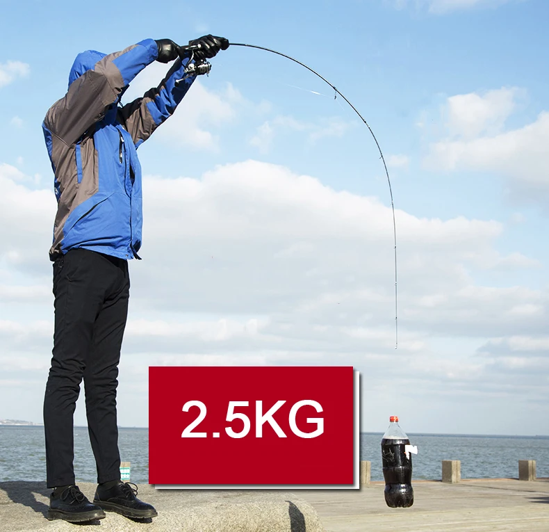 RoseWood Lure Weight 2-8g Ultra Light 1.8m Ul L Carbon Fishing Rods Spinning  Casting Type 2 Tips Lure Fishing Rod  (2)