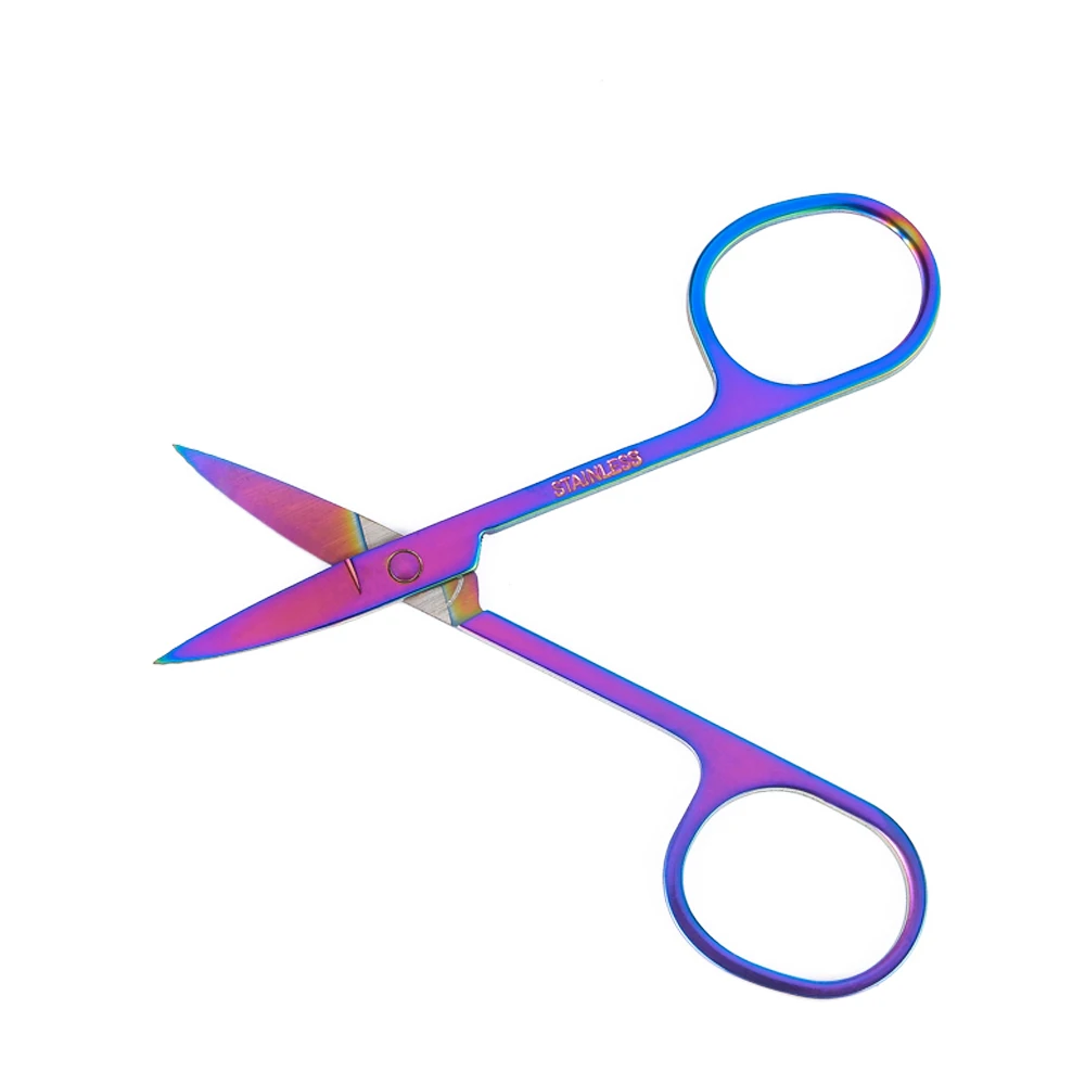 Горячая 1 шт. профессиональные ножницы для стрижки бровей косметические инструменты триммер для бровей Бритва резак для удаления волос
