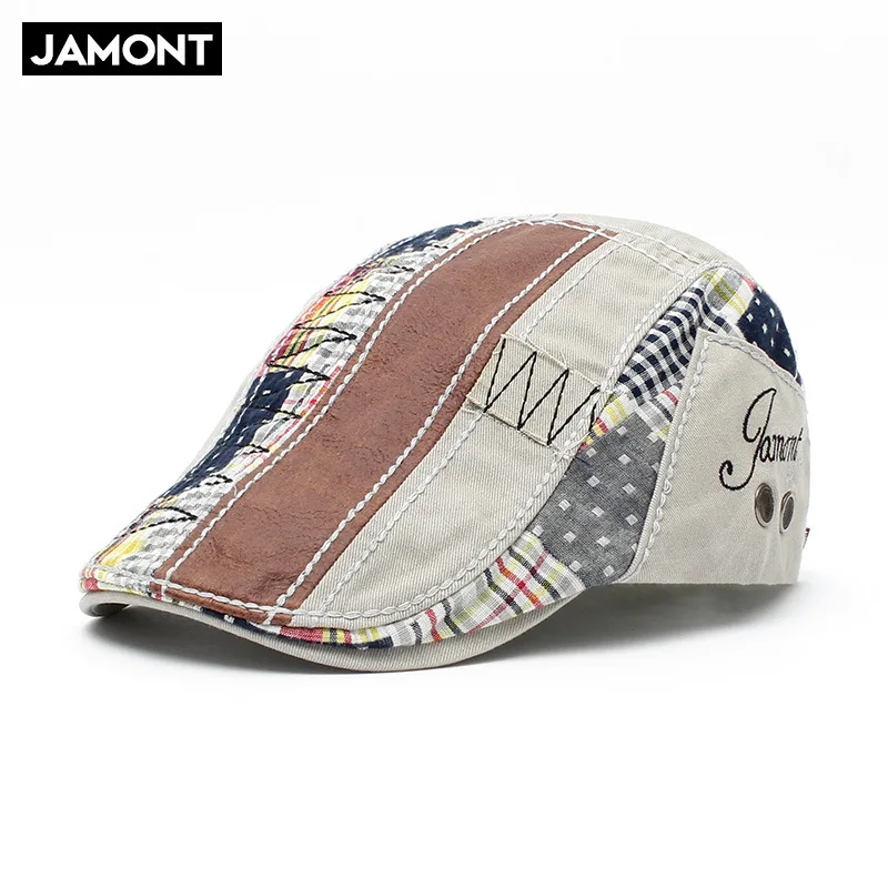 Весна лето берет шляпа шапки для мужчин Peaky Blinder бейсболки Camo Czapki Boina Boinas мужская шляпа Boinas Para Mujer