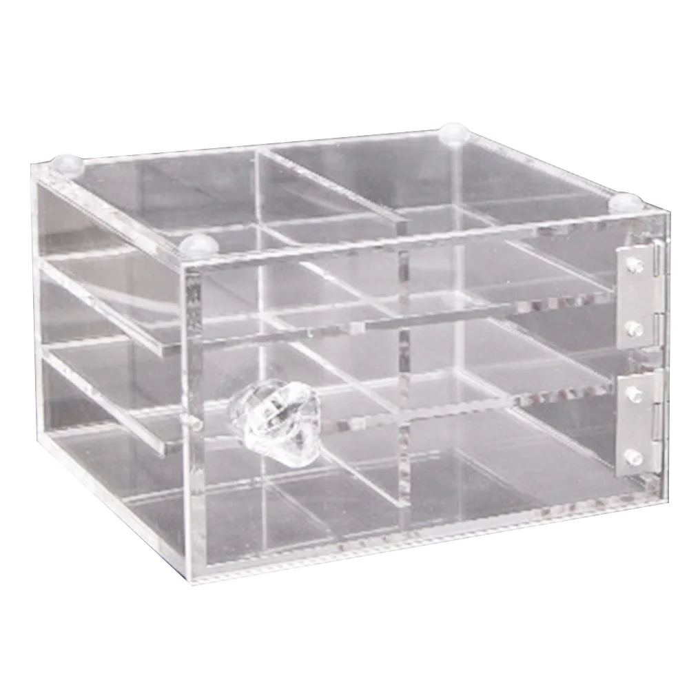 8 Layers 6 Layers False Eyelash Extension Display Box Acrylic Case Eyelash Cosmetic Makeup Storage Box 2