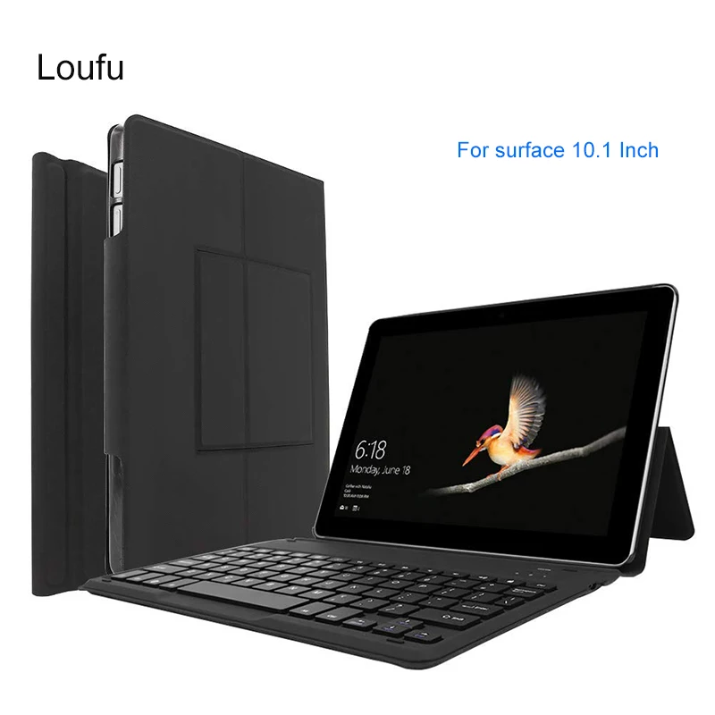 

Loufu For Microsoft Surface Go 2018 Case Slim Folio Shell Protective Stand Leather Cover For Microsoft Surface Go 10.1 Inch