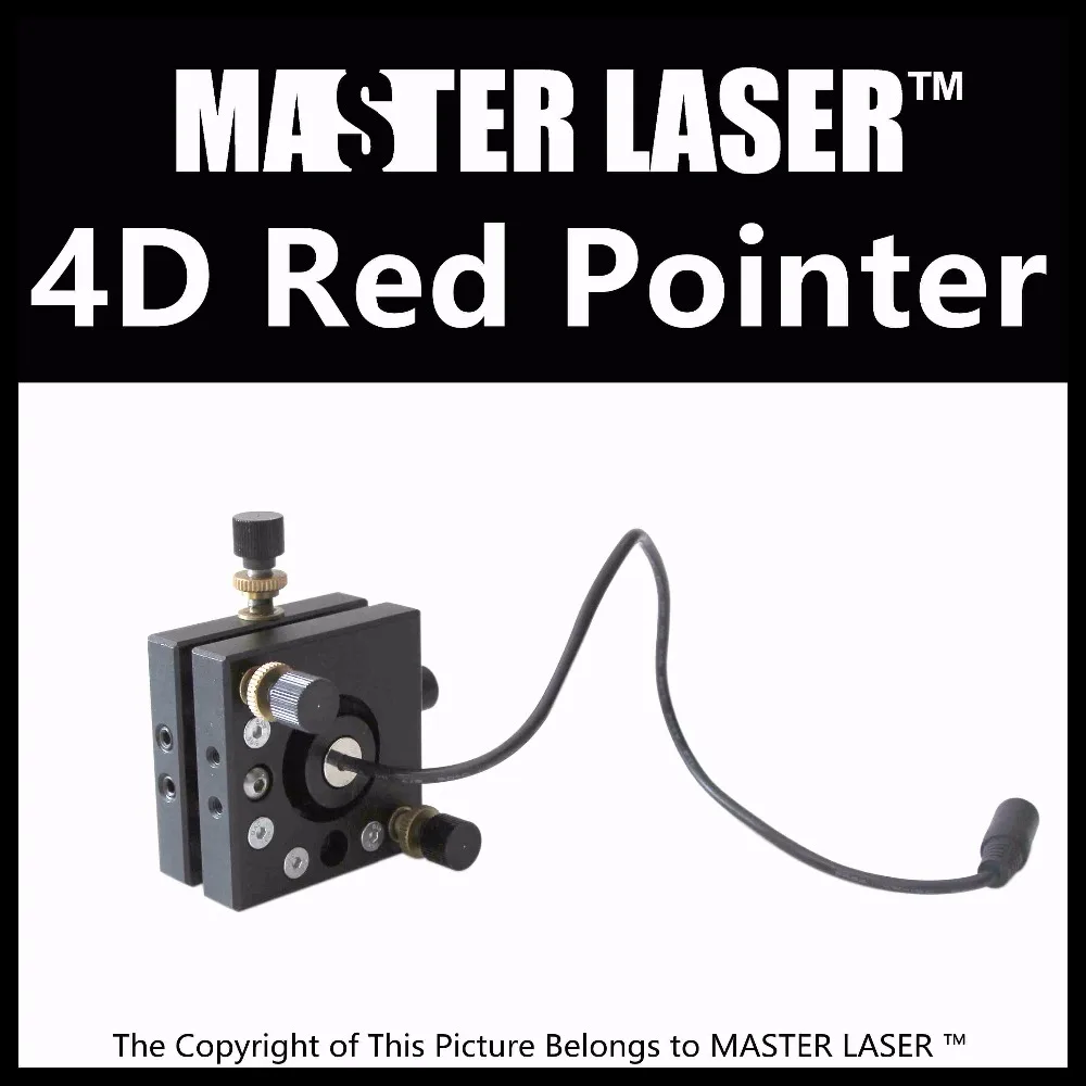 1064nm Laser Marking Machine Red Light Mount 4 Axis Adjustment Mount ...