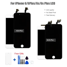 

Grade AA+++ Display Screen For iPhone 6G 6 Plus 6S 6s Plus LCD Replacement With Touch Screen Digitizer Assembly Free Shipping