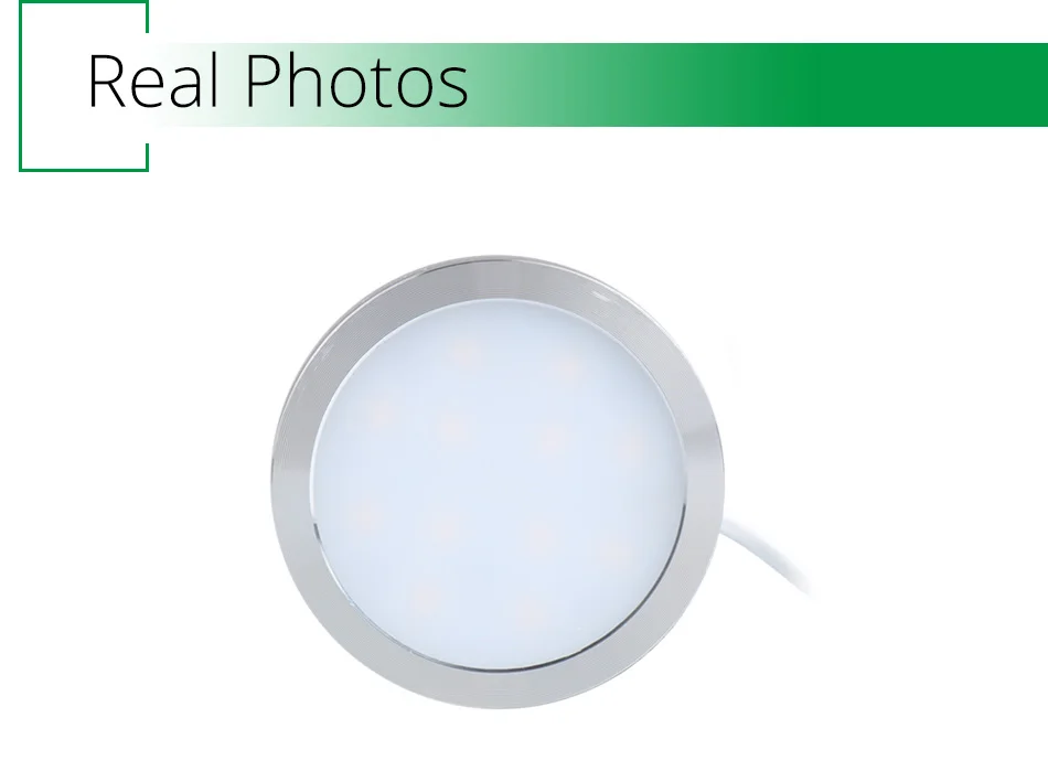 LED Under Cabinet Lights 12V Round Counter Puck Cupboard Wardrobe Kitchen Cuisine Drawer Lamp Shelf Showcase Closet Lighting (8)