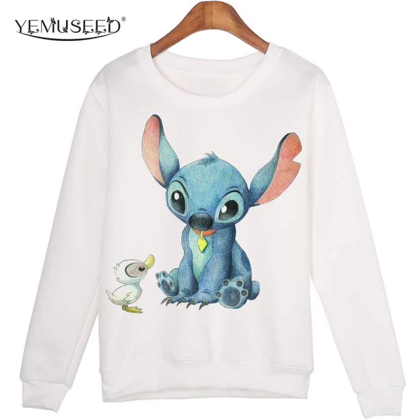  17 Colors Winer Fashion Hoodies For Women Harajuku Sweatshirts For Lady School Students Cartoon Pul