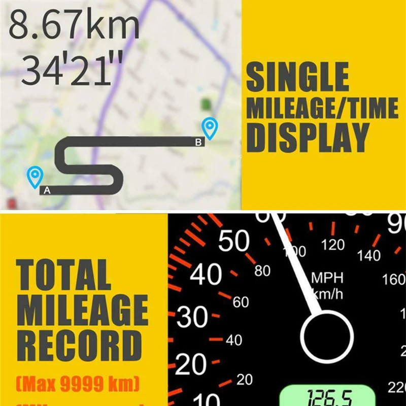 1 шт. автомобильный HUD Дисплей устройство цифровой gps Спидометр HUD MPH/KM/h Предупреждение о превышении скорости для автомобилей мотоциклов