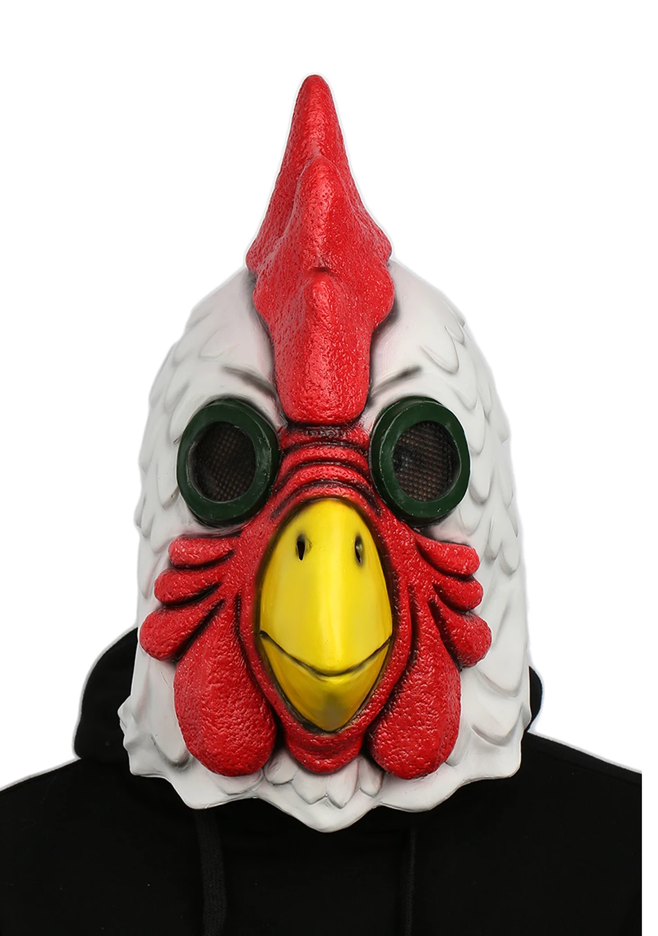 Game Hotline Miami Cock Mask Latex Full Head Cosplay Mask for Halloween Party Carnival
