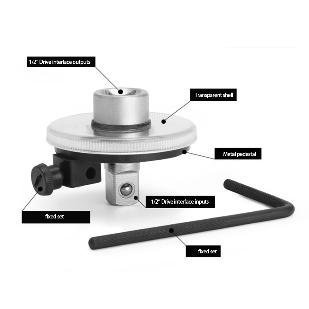 1//2/'/' Drive Angular Torque Angle Gauge Wrench Garage Fast Delivery
