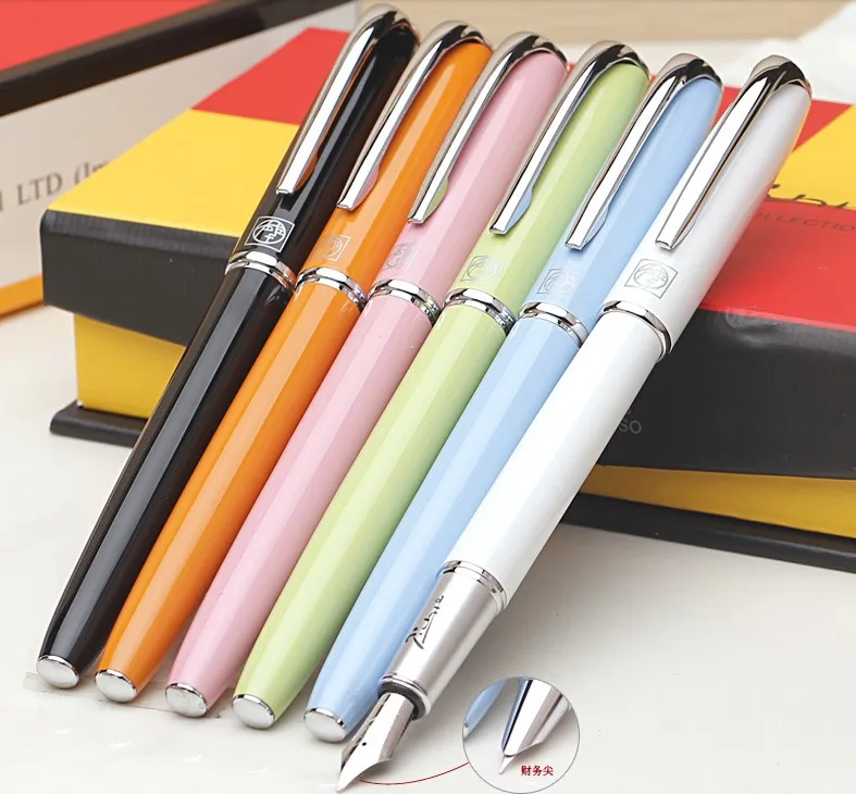 

Picasso 916 Malaga multicolor select students practice calligraphy Fountain Pen 0.5mm/0.38mm. free shipping