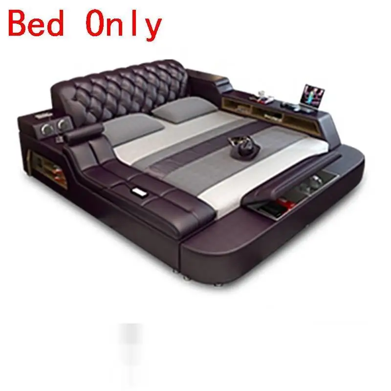 أطفال مجموعة Meble Literas قورتو غرفة Dormitorio واحدة الحديثة Letto هل A كاستيللو جلدية Mueble غرفة نوم الأثاث كاما Moderna السرير