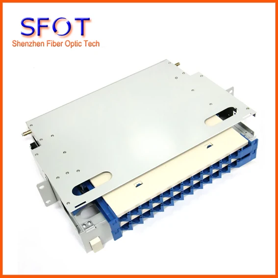 

Fiber Optic 24 Core ODF Box. ( not inlcude adapter and pigtail)