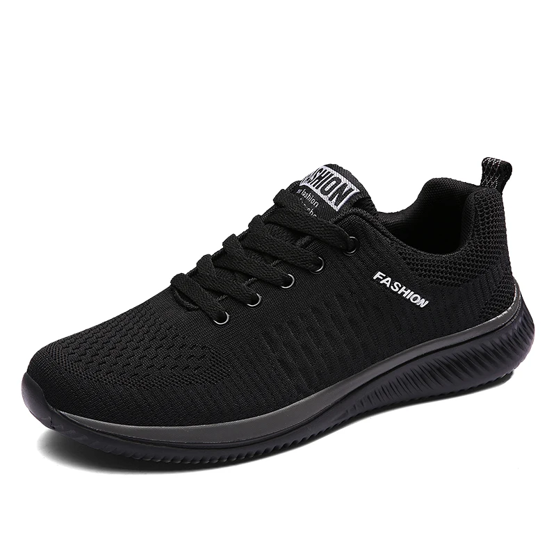 Мужские кроссовки; Летние кроссовки; Zapatillas Deportivas Hombre; дышащая повседневная обувь; Sapato Masculino Krasovki - Color: 9088 Black