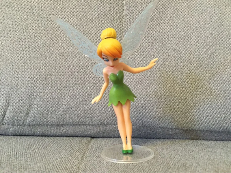 4 шт./компл. Tinkerbell сказочные фигурки игрушки «Динь-Динь» ПВХ фигурки Куклы Свадебные украшения 5~ 10 см станет желанным подарком для друзей