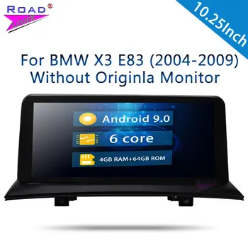 

Roadlover Android 9.0 Car Auto Video For BMW X3 E83 (2004 2005 2006 2007 2008 2009) Stereo GPS Navigation Magnitol 2 Din NO DVD