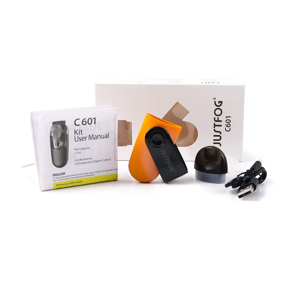 Bigsale Pod system оригинальный набор Justfog C601 с пыленепроницаемой крышкой 650 мАч