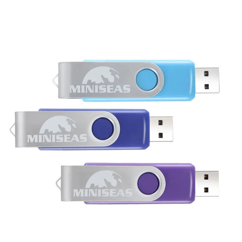 Новый USB флеш накопитель Miniseas с реальной емкостью цветной металлический 8 ГБ 16 32