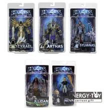 4 стиля игры "Heroes of the Storm" Sylvanas Nova Tyrael Arthas Illidan 15 см ПВХ фигурка Коллекционная модель игрушки Новые