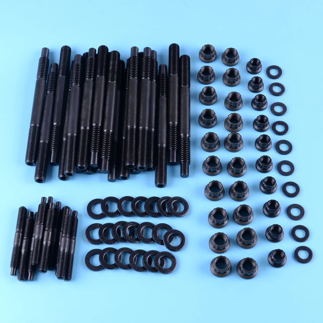 

Black Steel Cylinder Head Kit Replacement Car Accessories Fit for Chevy LS1 LS3 5.3L 5.7L 6.0L Engines 2004-2016 2017 2018 2019