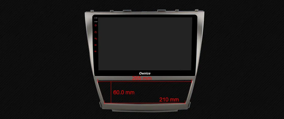 Perfect 10.1" IPS Octa 4GB RAM+32GB ROM Core Android 9.0 For Toyota Camry 2007-2011/2013 Car Radio Player GPS DSP CarPlay DVD 4G LTE 3