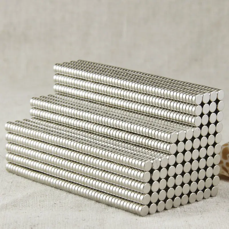 20pcs bulk neodymium jewelry magnets sheets disc dia 4mm x 1 5mm n35 super strong magnetic sheets