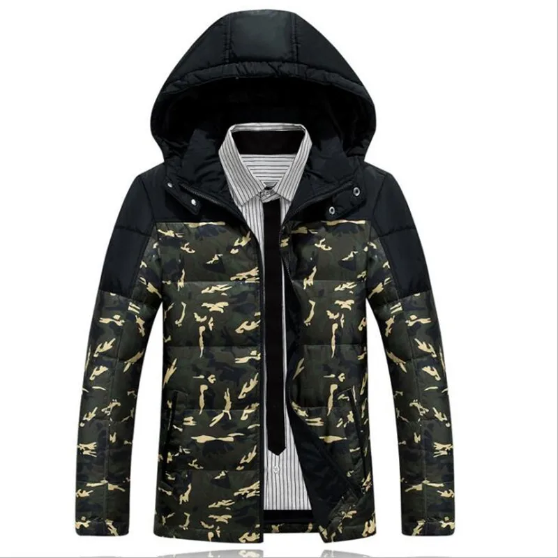 

Winter Jackets Mens Limited Fashion Hat Detachable Standard Zipper The Explosion Of 2016 New Leisure Men's Jacket Mens Coat