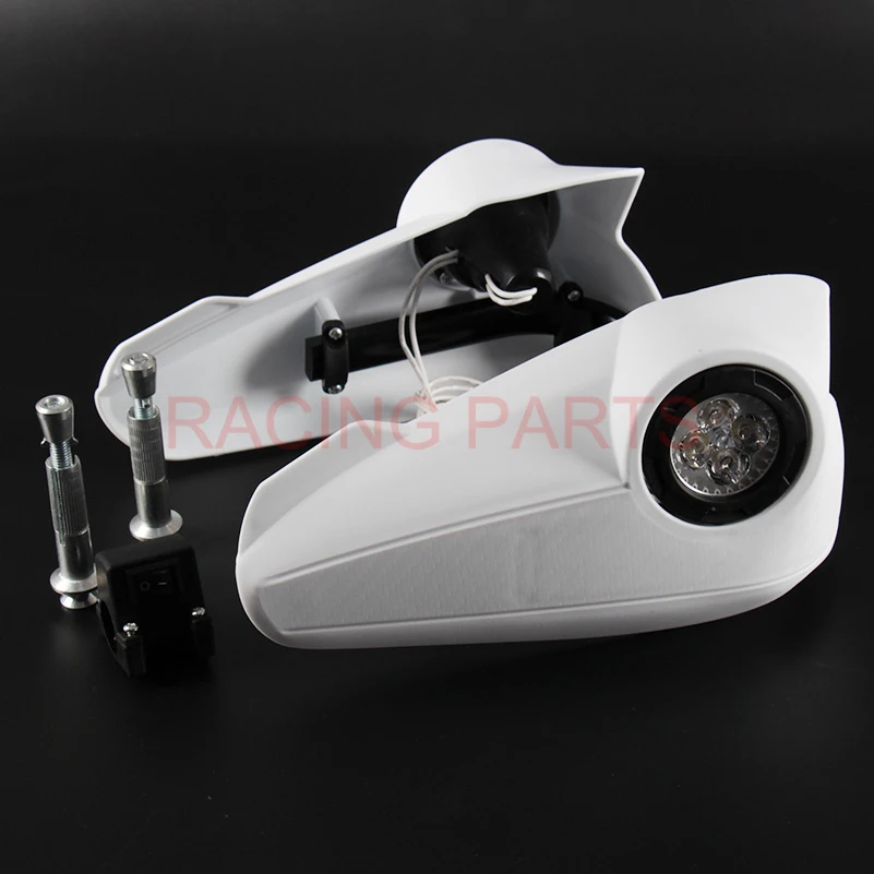 Dirt Bike Vision Led Handguards Hand Guard with light For CRF YZF KLX KXF RMZ Husqvarna