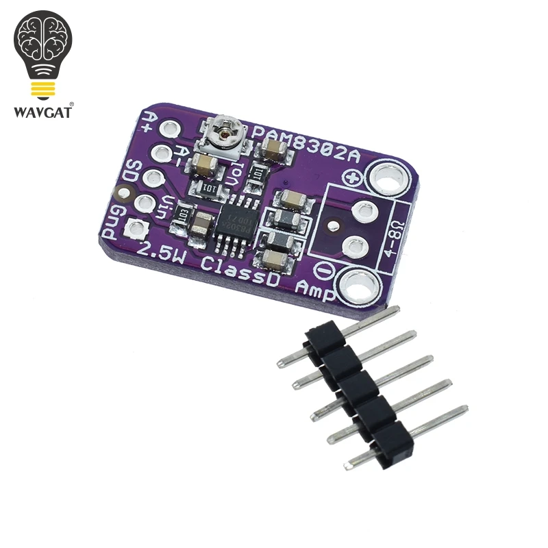 PAM8302A CJMCU 832 PAM8302 2 5 W одноканальная детская плата разработки класса D|Интегральные