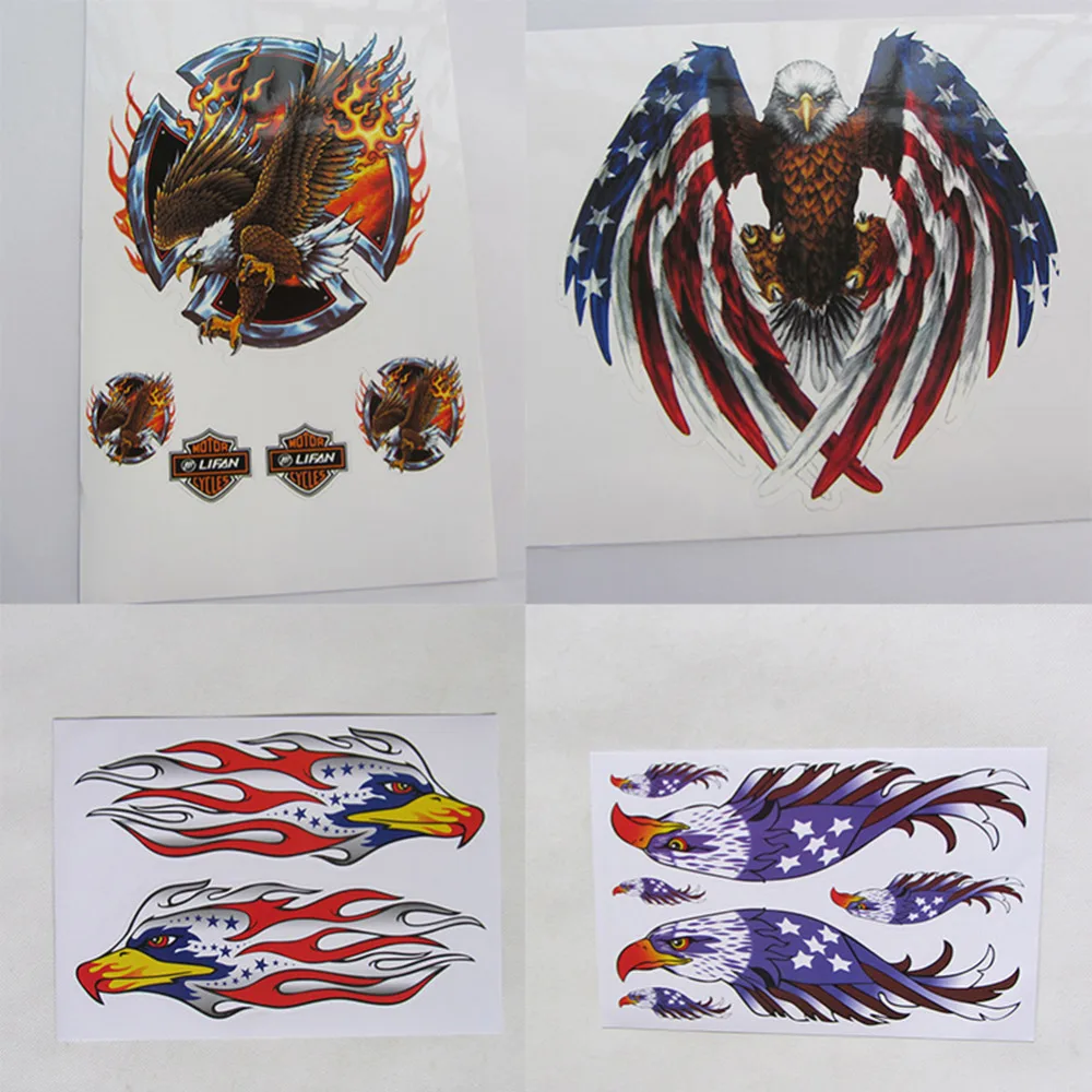 Mobil Styling Keren America Elang Ukuran Besar Stiker Mobil Dan