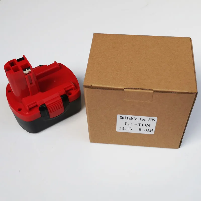 Elétrica sem Fio Recarregável da Bateria do Li-íon de 14.4 5.0ah para a Chave de Fenda Bat159 da Broca de Bosch Bloco Bat140 v Bat038 Bat040 Bat041 - Image 5