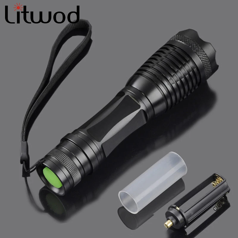 Litwod P73Z30 3200LM CREE XHP70.2 32 Вт Мощный тактический светодиодный фонарик с увеличительным объективом 18650 аккумулятор
