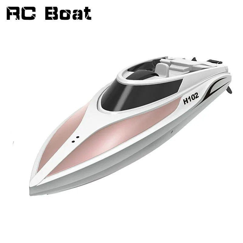 

High Speed RC Boat H102 2.4GHz 4 Channel 28km/h Racing Remote Control Boat with LCD Screen as gift Toys for Children