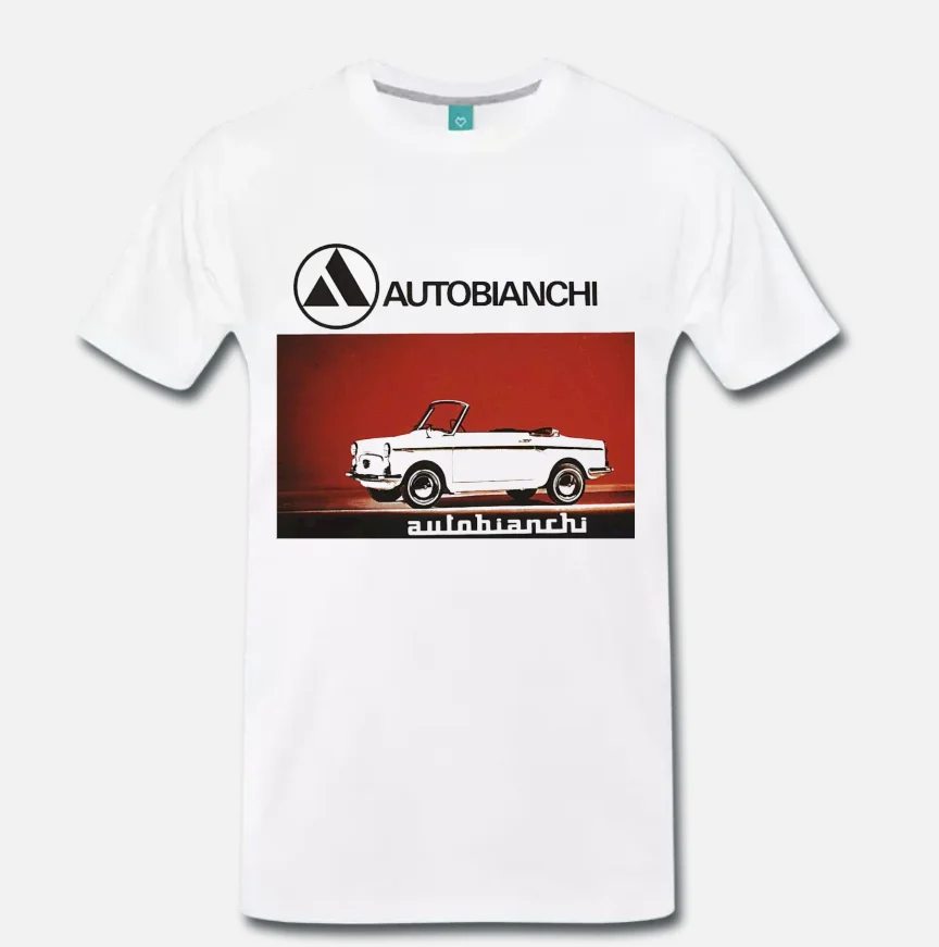 

T-SHIRT BIANCHINA AUTO FANTOZZI AUTOBIANCHI VINTAGE - MITO 1 - S-M-L-XL-2XL-3XL