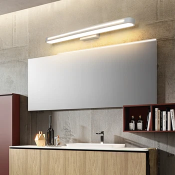 

Led bathroom mirror light water fog lamp washbasin cabinet modern minimalist bathroom vanity mirror cabinet dedicated