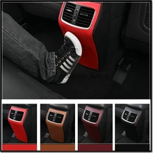 De coches de Estilo posterior Del Coche salida de aire acondicionado escudo, cubierta a prueba de polvo para Hyundai Tucson 2015 2016 2017
