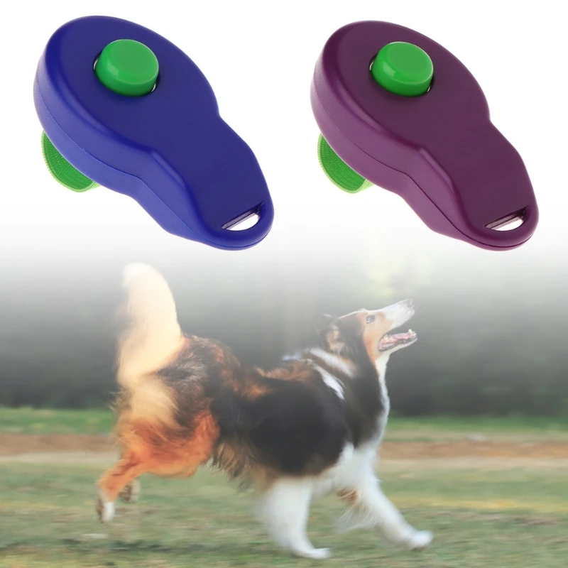 Питомец кликер для дрессировки собак зонд для щенка свисток направляющие принадлежности с ремешком на палец