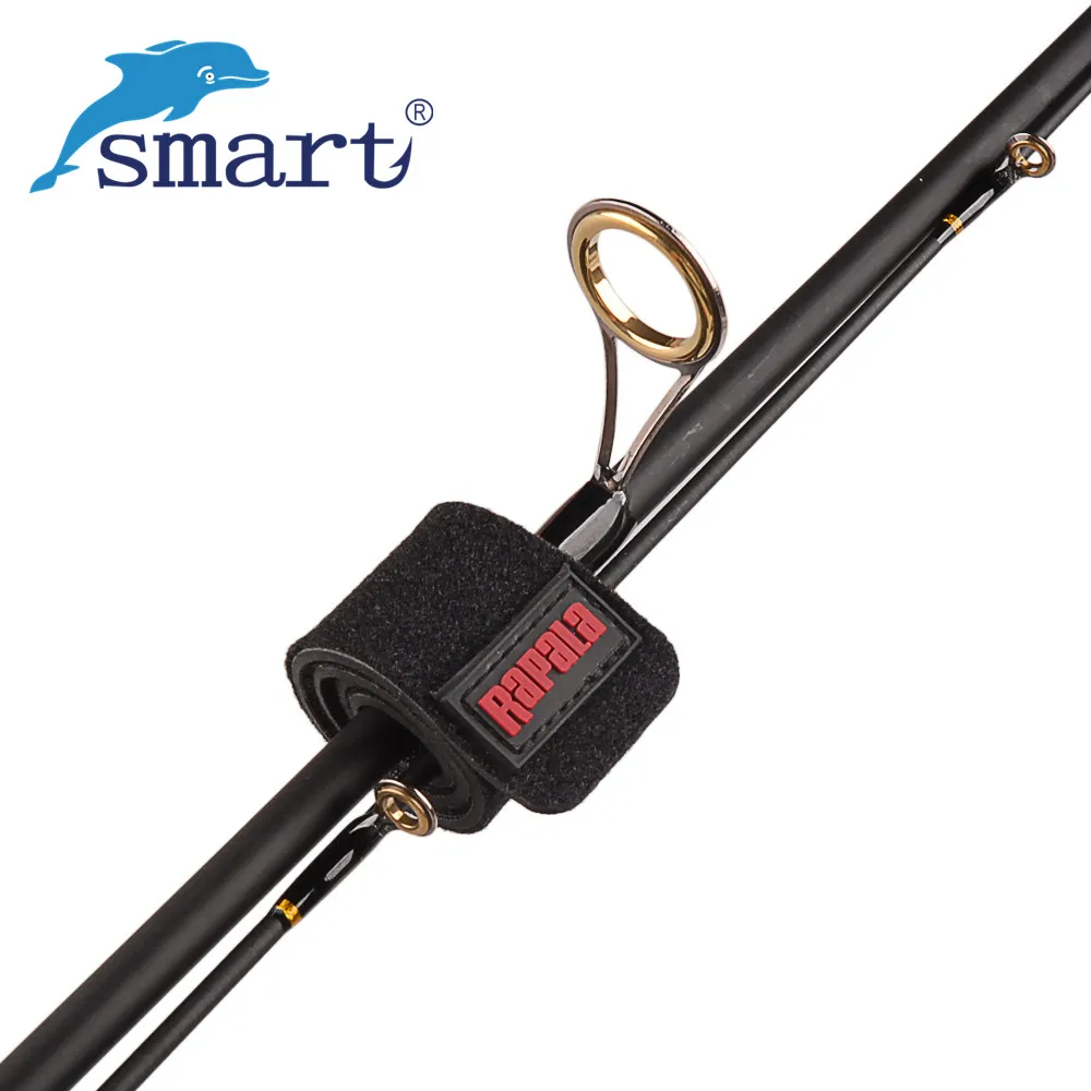 

4Pcs/lot 26cm*3cm Lure Fishing Rod Belt Rod Strap Tie Suspenders Fishing Accessories Fishing Tackle Fly Tying Tools Cover Peche