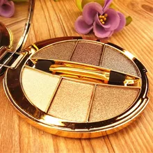 6 цветов, Сияющие алмазные тени для век, палитра для макияжа, водостойкие, долговечные, профессиональные блестящие тени для век, косметика, инструмент для макияжа