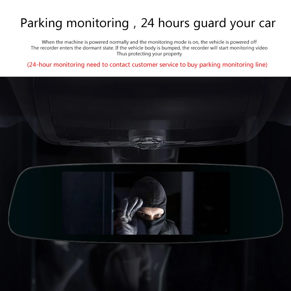  Junsun A800 4G/3G Car DVR Mirror 7\