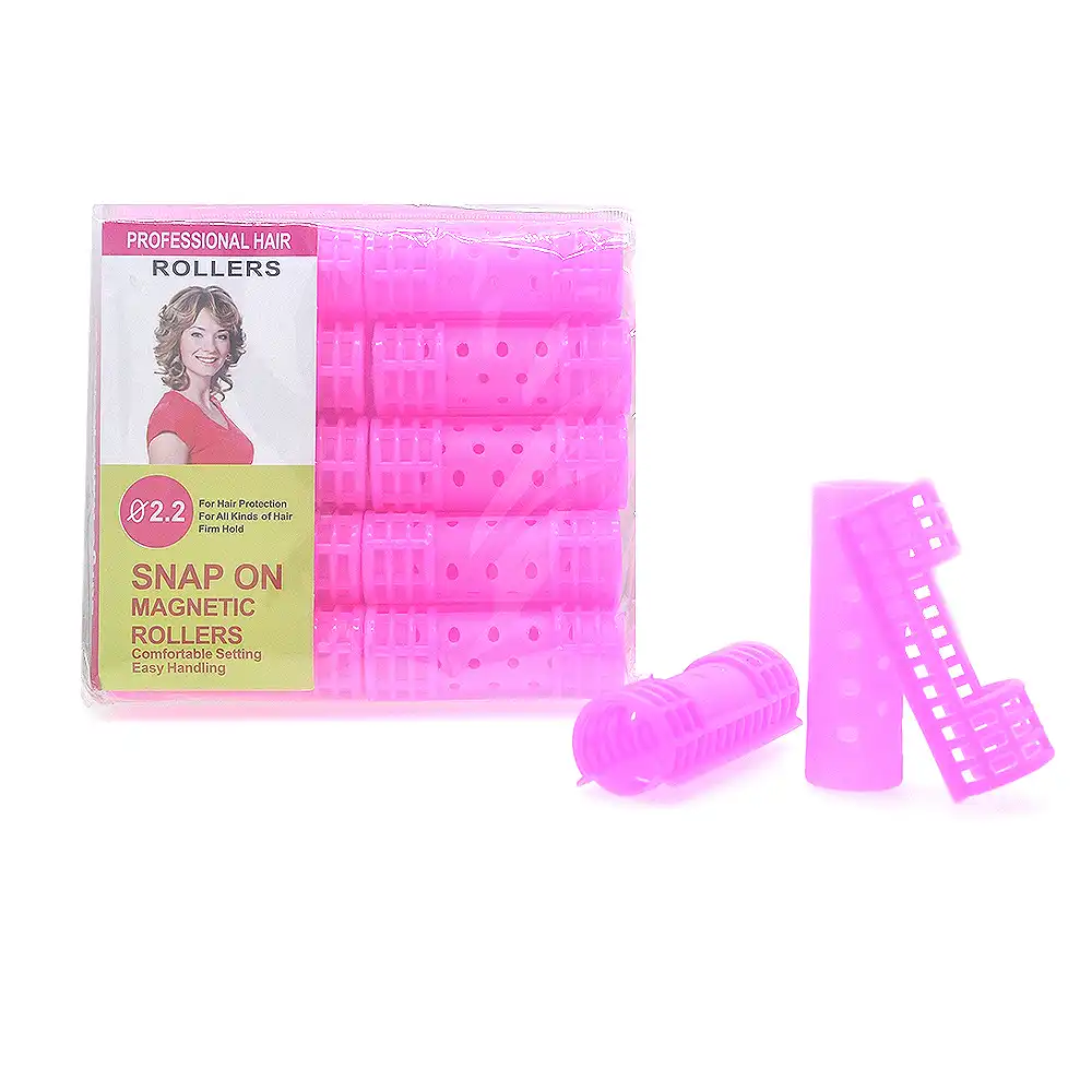 3 Packs 30pcs Snap On Hair Rollers Sleeping Hair Curlers Diy Hair