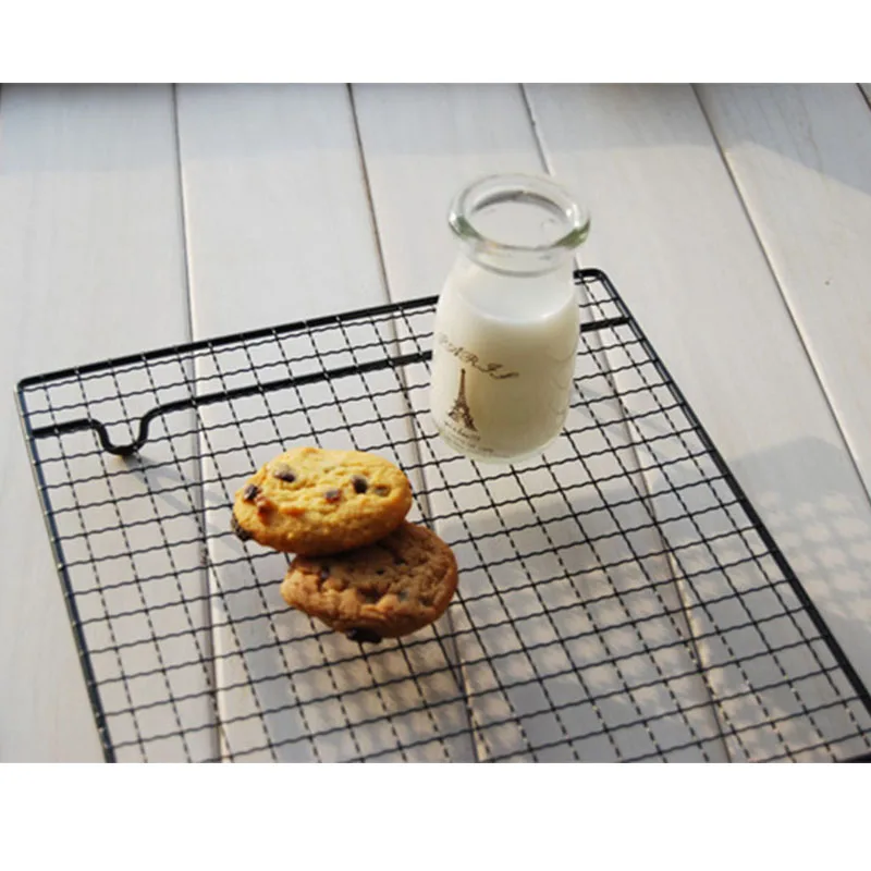 

Latest High qualtity metal cake cookie biscuits bread cooling rack net mat holder dry cooler for home cooking baking supplies