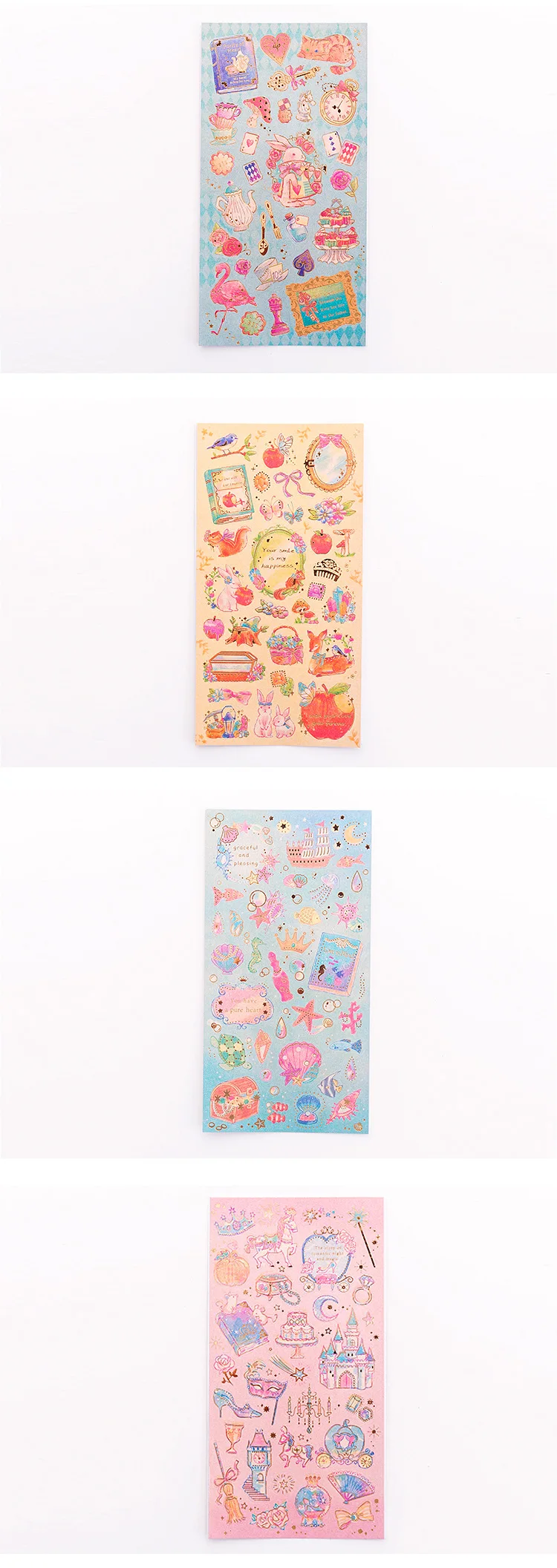 Романтическая Цветочная розовая сказка Алиса тема бумажная наклейка, сделай сам, скрапбукинг, товары для деко 1 лист