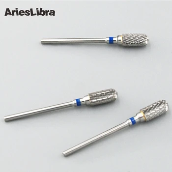 

AriesLibra 10PCS Alloy Nail Art Drill Bit Cutter Grinding Head for Electric Drill Manicure Machine Milling Cutters for Pedicure